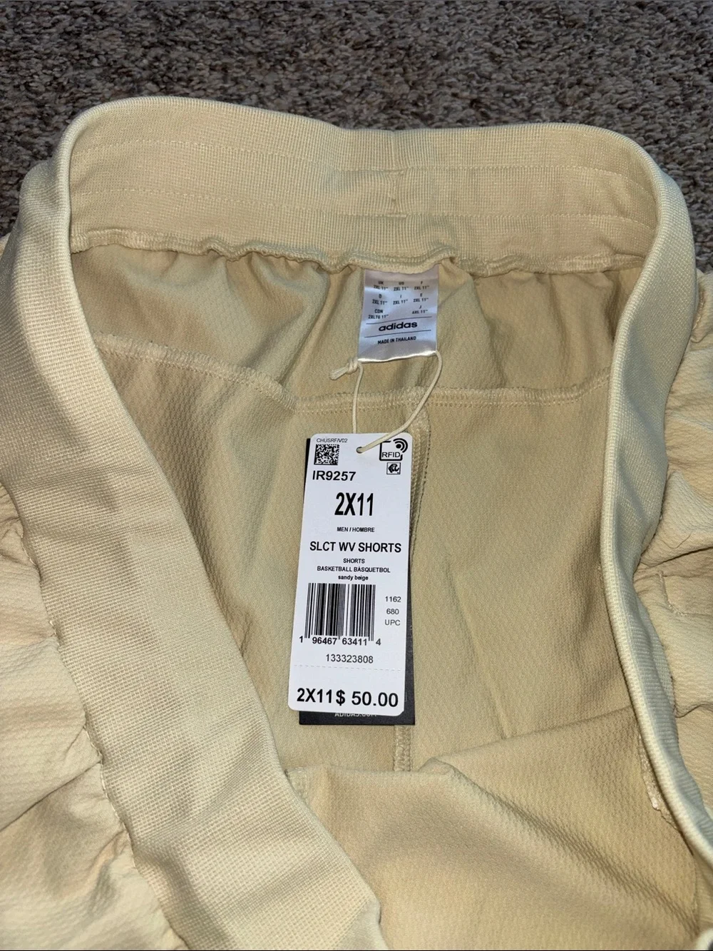 Adidas Basketball Shorts size 2XL NWT